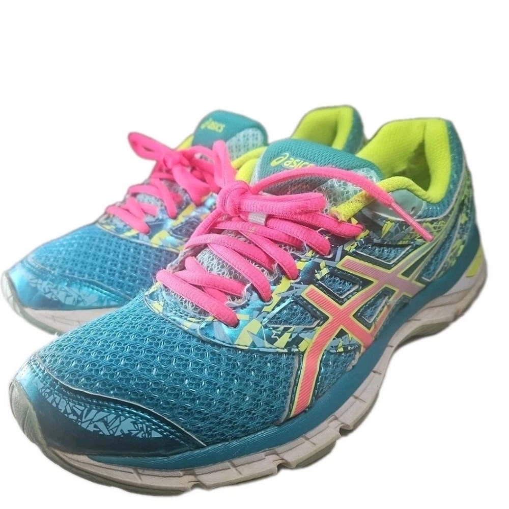 Asics Gel Excite 4 Women Sz8 Blue/Pink Barbie Y2k Sport Run Boho Walk Gym[6C